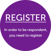 Register to be respondent